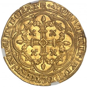 Philippe VI (1328-1350). Couronne d’or ND (1340).