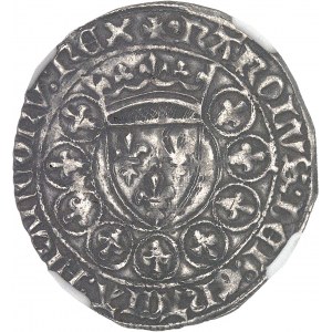 Charles VII (1422-1461). Gros aux rondeaux ND (1431), Angers.