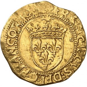 François Ier (1515-1547). Demi-écu d’or au soleil, 5e type, 3e émission ND (1530-1539), Toulouse.