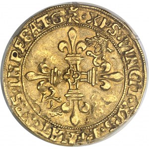 François Ier (1515-1547). Écu d’or au soleil du Dauphiné, 7e type, 3e émission ND (1528-1537), R couronnée, Romans.