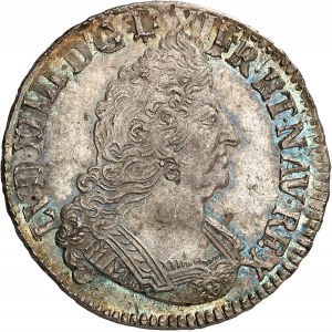 Louis XIV (1643-1715). Demi-écu aux palmes 1693, S, Reims.