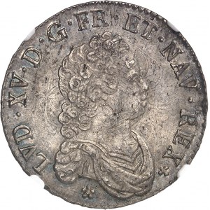 Louis XV (1715-1774). Demi-écu dit Vertugadin 1716, E, Tours.