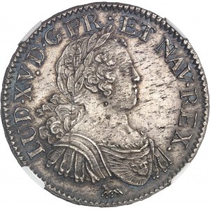 Louis XV (1715-1774). Écu aux huit L 1724, A, Paris.