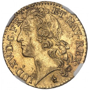 Louis XV (1715-1774). Louis d’or au bandeau 1768, 2e semestre, A, Paris.