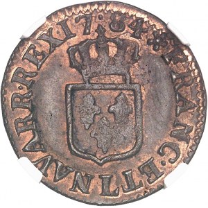 Louis XVI (1774-1792). Liard 1784, L, Bayonne.