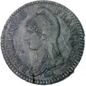 Directoire (1795-1799). 2 décimes Dupré An 4 (1795), A, Paris.