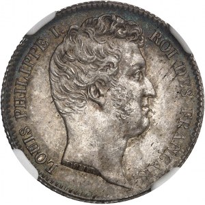 Louis-Philippe Ier (1830-1848). 1 franc tête nue 1831, K, Bordeaux.