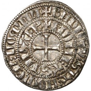 Bar (comté de), Édouard Ier (1302-1336). Maille blanche ND (1306-1322), Saint-Mihiel.