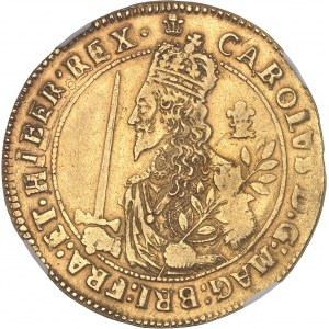 Charles Ier (1625-1649). Triple unité 1644, Oxford.