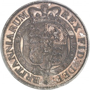 Georges III (1760-1820). Demi-couronne (halfcrown) 1818, Londres.