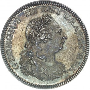 Georges III (1760-1820). Essai de dollar, Banque d’Angleterre, par Küchler 1798, Soho ?