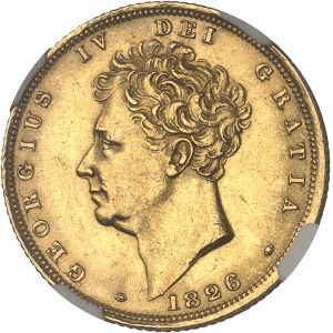 Georges IV (1820-1830). Souverain 1826, Londres.