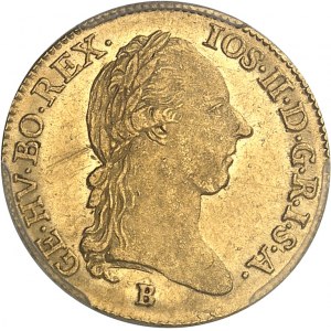 Joseph II (1765-1790). Ducat 1786, B, Kremnitz.