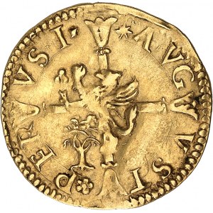 Vatican, Jules III (1550-1555). Écu d’or au griffon ND (1551), Pérouge (Perugia).