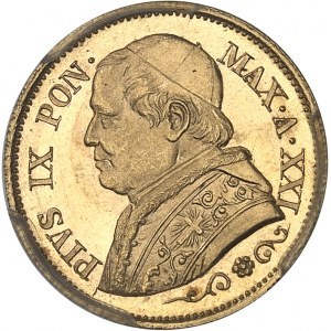 Vatican, Pie IX (1846-1878). 10 lire 1867 - An XXI, R, Rome.