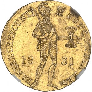 Gouvernement d’insurrection (novembre 1830-septembre 1831). Ducat 1831, Varsovie.
