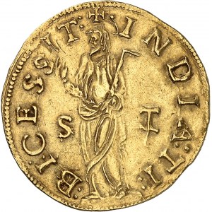 Jean III (1521-1557). Escudo de Sao Tomé (1000 réis) ND (après 1544), Lisbonne.