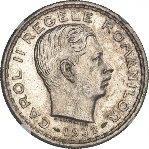 Carol II (1930-1940). 100 lei, Flan bruni (PROOF) 1932, Paris.