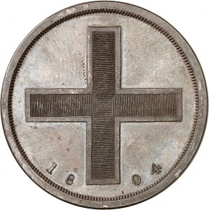 Alexandre Ier (1801-1825). Essai au module du rouble, par C. H. Küchler 1804, Soho.
