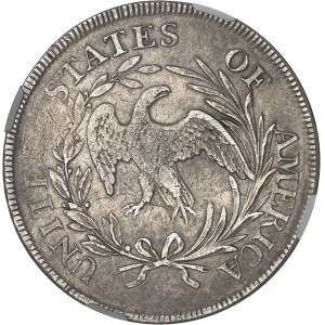 République fédérale des États-Unis d’Amérique (1776-à nos jours). Dollar au buste drapé, buste à droite 1797, Philadelphie.