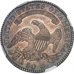 République fédérale des États-Unis d’Amérique (1776-à nos jours). 50 cents Liberty 1820, Philadelphie.