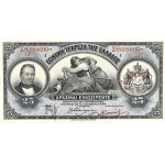 Lot (2) - 5 drachmes et 25 drachmes surchargées NEON 1918.