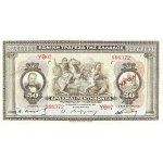 Lot (2) - 50 drachmes type SPECIMEN et type coursable 1921/1922.