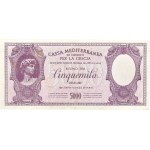 Lot (4) - 100-500-1000-5000 drachmes - Occupation italienne (WWII) ND (1941).