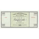 Lot (4) - 100-500-1000-5000 drachmes - Occupation italienne (WWII) ND (1941).