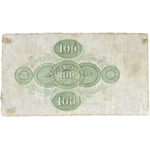 100 drachmes - Banque Ionienne 31 janvier 1908.