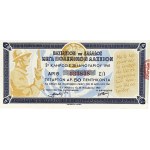 Lot (2) - 50 drachmes et 500 drachmes type 1/4 de ticket 1940/1943.