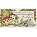 Lot (5) - 100-500-1000-10000-50000 drachmes - coopérative agricole de Zagora 1945.