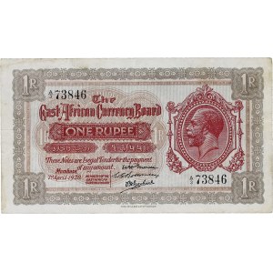 1 rupee - Mombasa du 7 avril 1920.