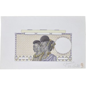 Lot (2) - 100 francs ÉPREUVE recto en deux types avec et sans valeur faciale 1934.