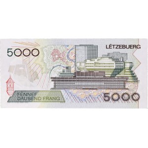 5000 francs petit numéro 1993.