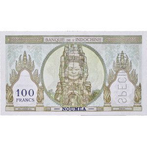 100 francs SPECIMEN - Banque de l’Indochine ND (1953).