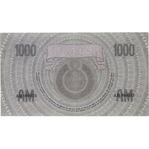 1000 gulden 5 octobre 1926.