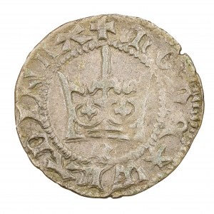 Halbpfennig - N unter der Krone - Władysław Jagiełło (1386-1434)