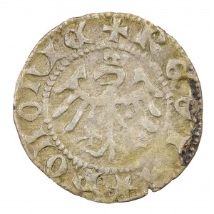 Halbpfennig - N unter der Krone - Władysław Jagiełło (1386-1434)