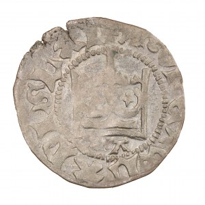 Polovičný groš - SA pod korunou - Władysław Jagiełło (1386-1434)