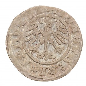 Korunový polpenny 1510 - Žigmund I. Starý (1506-1548)