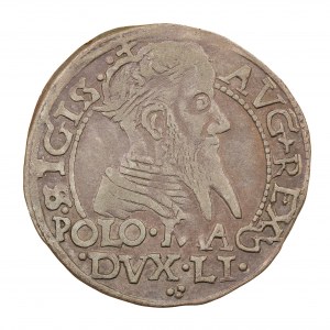 Litevský groš 1567 pro polskou nohu - Zikmund II August (1544-1572)
