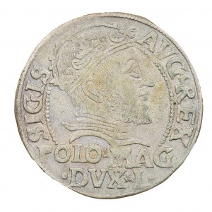 Litauischer Pfennig 1547 für den polnischen Fuß - Sigismund II Augustus (1544-1572)