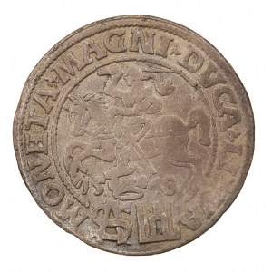 Litevský groš 1548 pro polskou nohu - Zikmund II August (1544-1572)