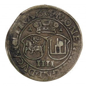 Viereckig 1569 Litauen - Sigismund II Augustus (1544-1572)