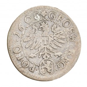 Grosz 1608 - Krakov - Zikmund III Vasa (1587-1632)