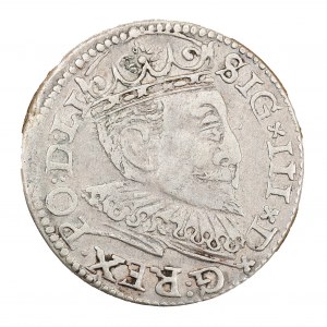 Trojak 1595 - Ryga - Zygmunt III Waza (1587-1632)