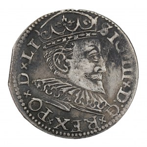 Trojak 1596 - Ryga - Zygmunt III Waza (1587-1632)