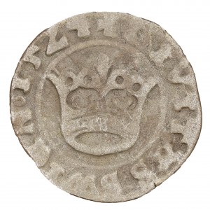 Półgrosz 1524 - Świdnica - Ludwik Jagiellończyk (1516-1526)