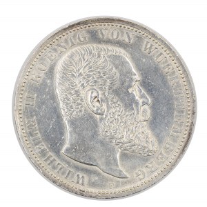 5 značek 1913 - Wittemberg - Wilhelm II (1891-1918)